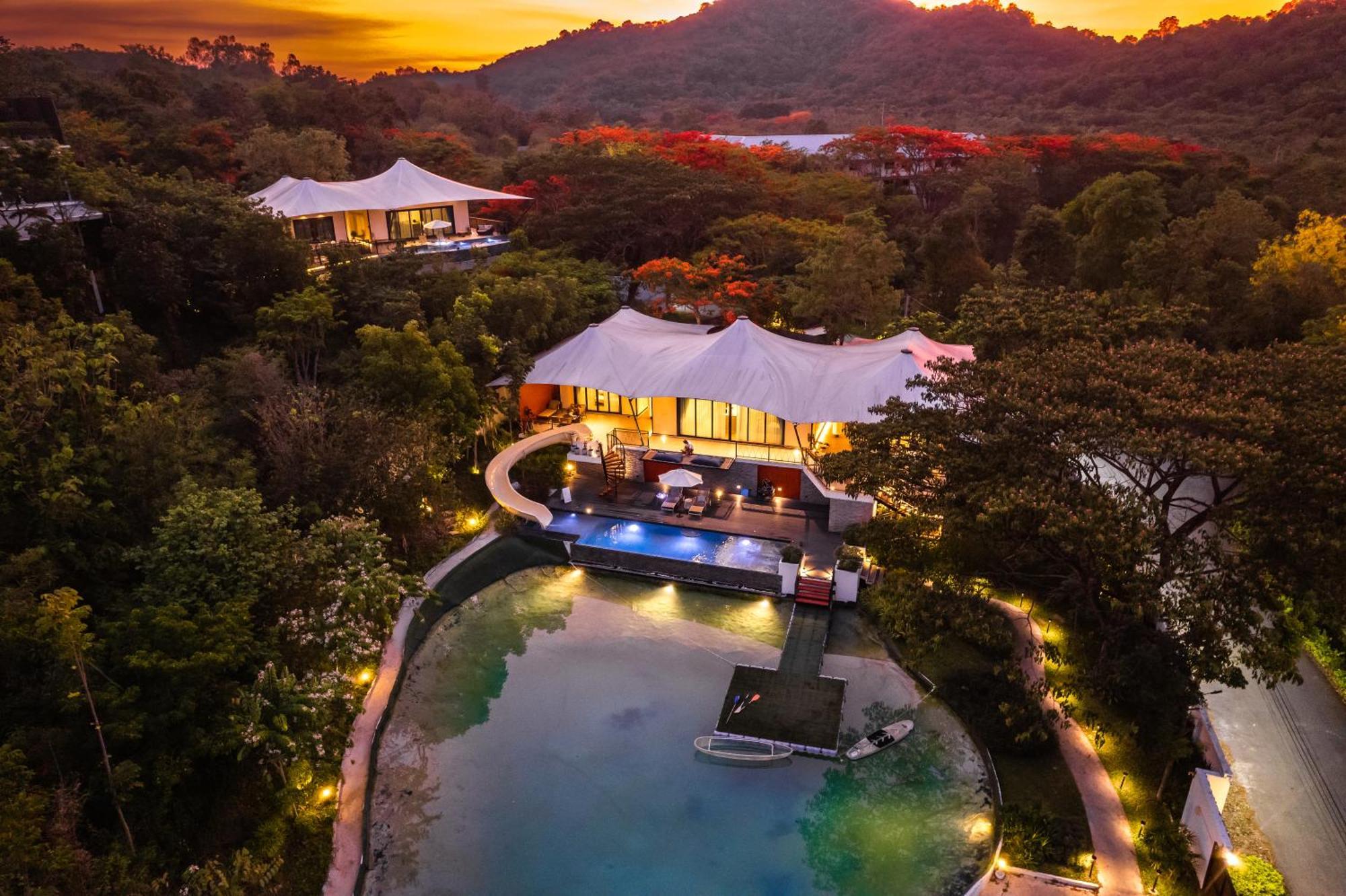 Te Mata Glamping Hotel Nong Nam Daeng Exterior photo
