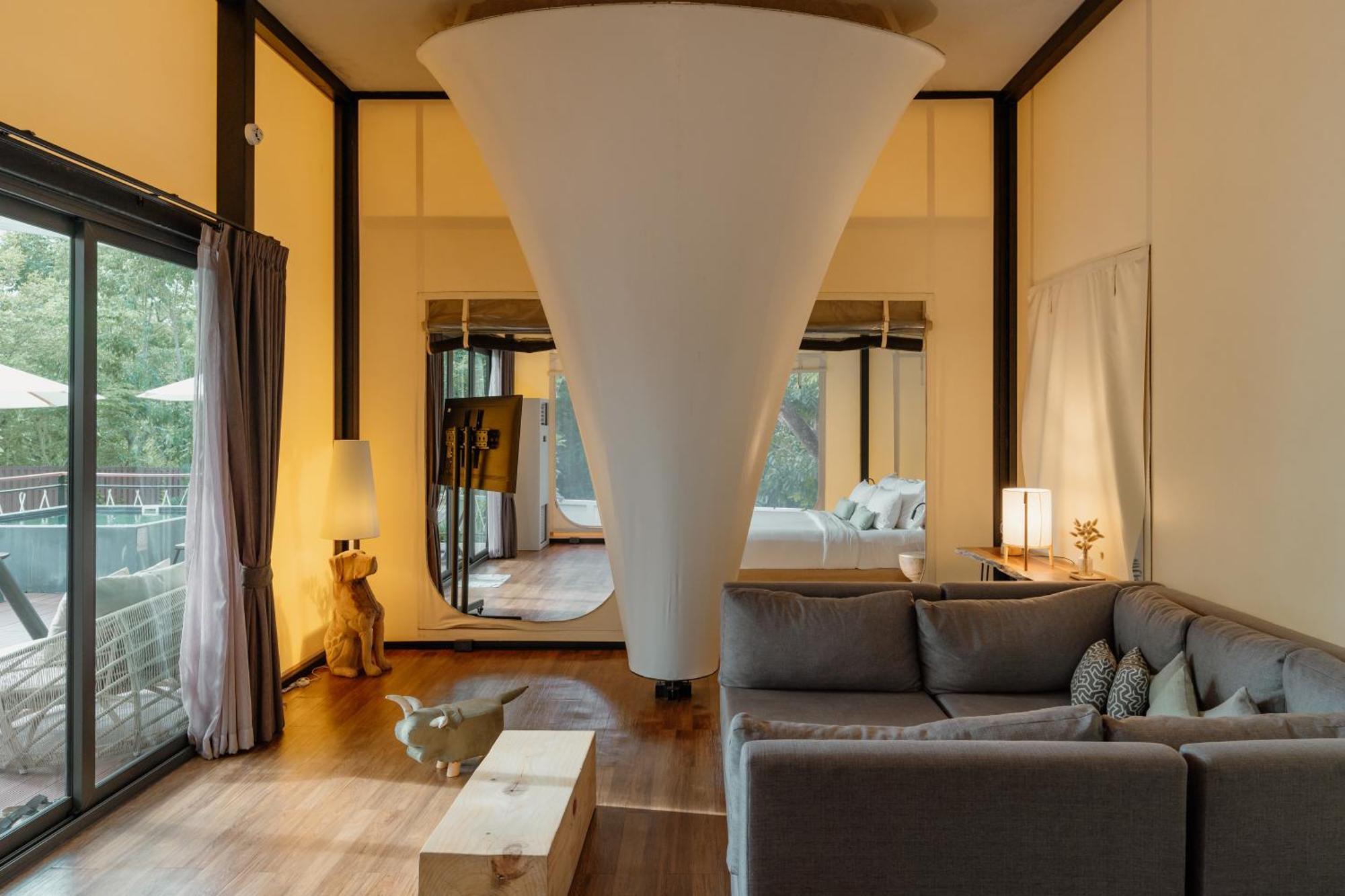 Te Mata Glamping Hotel Nong Nam Daeng Exterior photo
